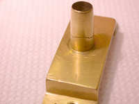 Fractured hour wheel pipe